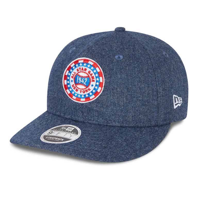 Gorras New Era 9fifty Azules - New York Giants Flannel Patch 01428KAZU